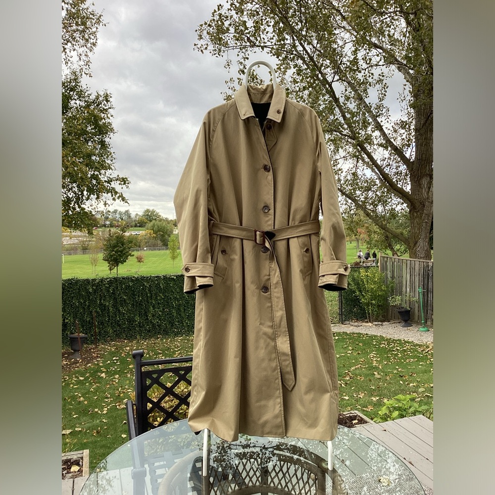 Vintage Ralph Lauren Polo Reversible Trench Coat